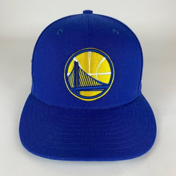 Golden State Warriors NBA Blue New Era 9Fifty Snapback Hat - Picture 2 of 8